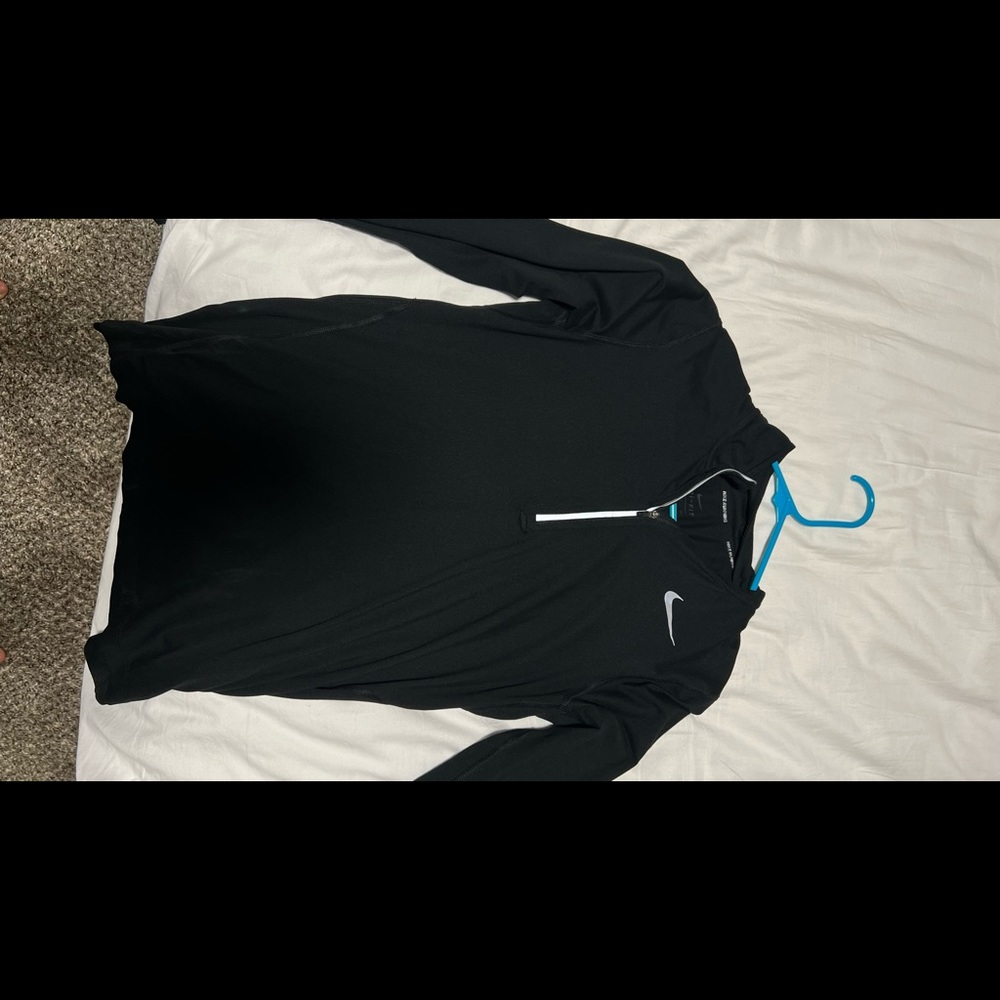 Nike training zip up workout top